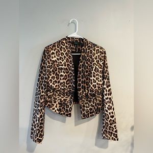 Women’s Animal Print Blazer
